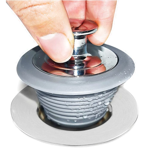 VIPMORE Bathtub Drain Stopper, Tub Stopper, Bathtub Drain Plug, Universal Bathroom Sink Stopper, Bath Tub Drain Stoppers, Drain Cover Shower Accessories Replacement Jets Home Topper Rubber(Patent Pending)