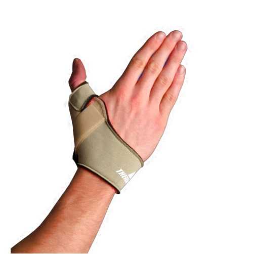 Thermoskin Flexible Thumb Splint, Right, Size Medium, Beige Easily molds to Wrist and Thumb