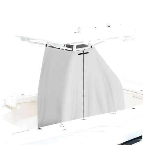Yexcend T-Top Center Console Cover for Boat, 600D Heavy Duty Waterproof Tear-Resistant Polyester T Top Boat Cover, Grey(94