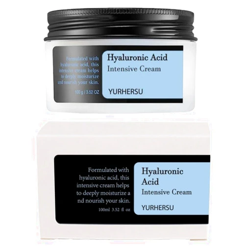 OYUFO Hyaluronic Acid Intensive Cream, Deep Hydration Face Cream with Niacinamide, Long-Lasting Moisturizing, Anti-Aging Repair Smooth Firming Facial Skin, for Dry & Sensitive Skin, 3.52oz; MS