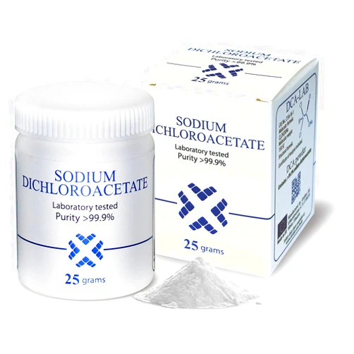 DCA-LAB DCA - Sodium Dichloroacetate 25g Powder, Purity >99.9%, Made in Europe, by DCA-LAB, Certificate of Analysis Included, Tested in a Certified Laboratory, Buy Directly from Manufacturer, 0.9oz