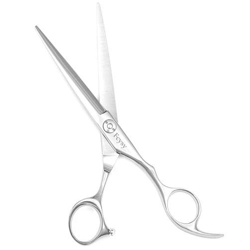 Fcysy Hair Cutting Scissors Hair Shears, Fcysy Professional 6” Barber Haircut Salon Scissors, Sharp Haircutting Scizzors Hairdressing Sheers for Cutting Hair, Trimming Siccors to Cut Hair for Women Men Pet 6