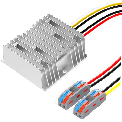 YAXIGE DC 12V to 24V 10A 240W Converter Step Up Voltage Regulator Boost Converter Module Car Power Supply Power Converter Waterproof Module Transformer
