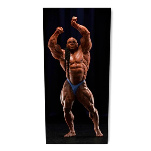 HWMABC Kai Greene Bodybuilder Poster 3 Canvas Poster Wall Art Decor Living Room Bedroom Decor Print Picture Print Unframe-style 08x16inch(20x40cm)