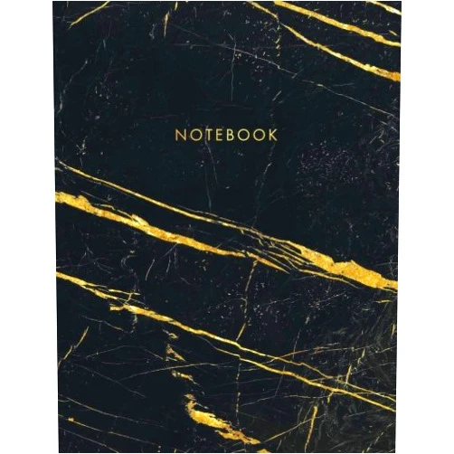 Shady Grove Notebooks Notebook: Elegant Black Marble with Gold Inlay and Gold Lettering - Marble & Gold Journal | 150 College-ruled Pages | 8.5 x 11 - A4 Size (Marble and ... - Journal, Notebook, Diary, Composition Book)