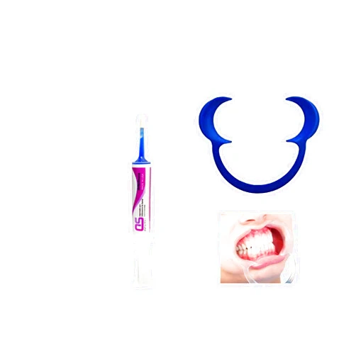 OS SmileWorld SmileWorld Blue Gel 36 Gm kit - Desmineralization Gel 35 Percent -Dental Etch - Perfect Viscous-Stays Where Placed- Includes Lip Expander - Not Glue - Made in USA (3) Units