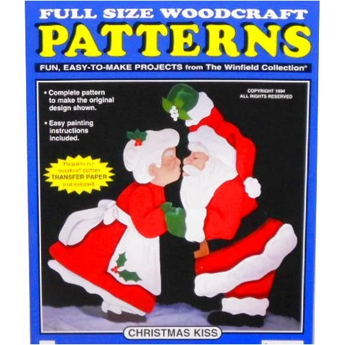 The Winfield Collection Santa Christmas Kiss Woodworking Project Plan