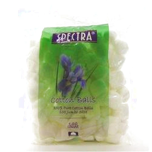 DDI Spectra 100 Count Jumbo Cotton Balls Case Pack 48