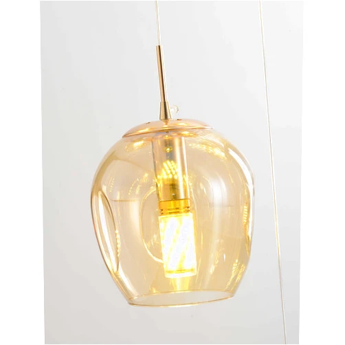 Bidesen Modern Staircase Light Glass Shade (one Glass Shade)(Color:Champagne)