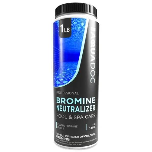 MAV AquaDoc AquaDoc Bromine Neutralizer for Pool & Hot Tub - 1 lb - Sodium Thiosulfate Formula to Reduce Bromine Levels - Spa and Pool Chemicals Made in USA