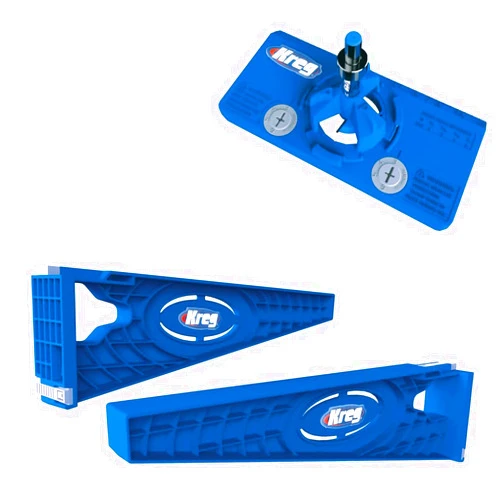 Kreg KHI-Slide & KHI-Hinge - 2 Drawer Slide Jigs & 1 Concealed Door Hinge Jig - Woodworking Tools