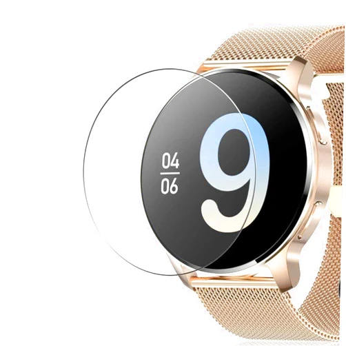 Puccy Film for Colesma I50 1.32 smartwatch Puccy 3 Pack Tempered Glass Screen Protector, compatible with Colesma I50 1.32