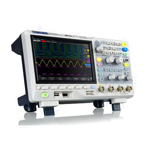 Siglent Technologies SDS1104X-E 100Mhz Digital Oscilloscope 4 Channels Standard Decoder, Grey