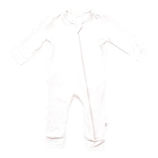 KYTE BABY Unisex Rayon Made From Bamboo Zippered Rompers 0-24 Months