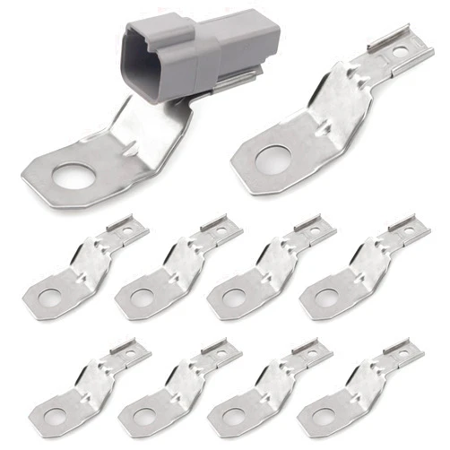JRready ST6355 Deutsch Circular Connectors Accessory Kit，8pcs Mounting Clips are Installed On The Receptacle to Mount Deutsch DTM-DTP-DT Series Size 2/3/4/6/12 Pin Connectors with Work
