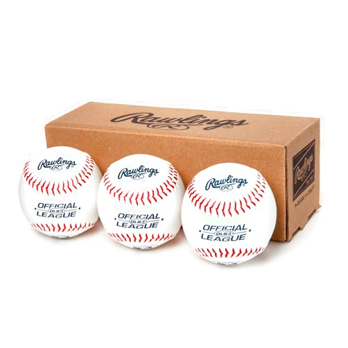 Rawlings | Official League Recreational Use Practice Baseballs | OLB3 | Youth/8U | 3 Count