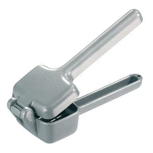 Westmark Manual Ice Crusher – German Heavy-Duty Aluminum Hand Ice Cube Crusher for Crushed Ice, Portable Bar Tool for Cocktails & Drinks, Dishwasher Safe, Bar Accessories, Gray