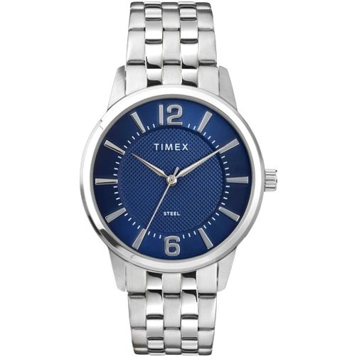Timex Men's Dress Analog 40mm Stainless Steel Bracelet Watch