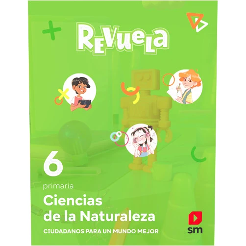 Spanish Edition by Sara Martín (Author), Julián Campa Martín (Author), José González López de Guereñu (Author), Equipo editorial SM, (Author), Aarón Illa Gómez (Illustrator), Alejandro de Orbe Ferreiro (Illustrator), Ángel Ovejero Sánchez (Illustrator), Ariel Alejandro Gómez (Illustrator), Eduardo Rubio Rincón (Illustrator), Félix Moreno Arrastio (Illustrator), Fran Collado (Illustrator), Gema García Ingelmo (Illustrator), Germán Tejerina Martínez (Illustrator), Jesús Aguado (Illustrator), Luis Doyague (Illustrator), Ricard Zaplana Ruiz (Illustrator), Roberto Zurdo (Illustrator), Suri, (Illustrator), Victor Fuertes Melón (Illustrator) & 16 more Ciencias de la Naturaleza. 6 Primaria. Revuela. Comunidad de Madrid