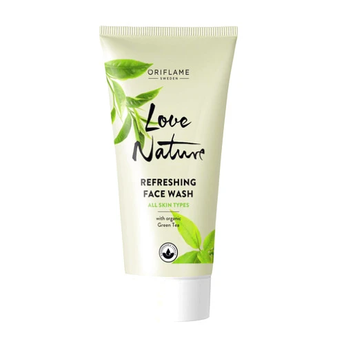 Oriflame Love Nature Refreshing Face Wash with Organic Green Tea 50ML