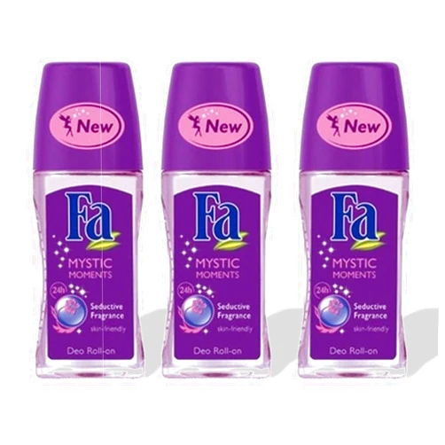 By Fa Cosmetics Fa Deodorant 1.7 Ounce Roll-On Mystic Moments (50ml) (3 Pack)