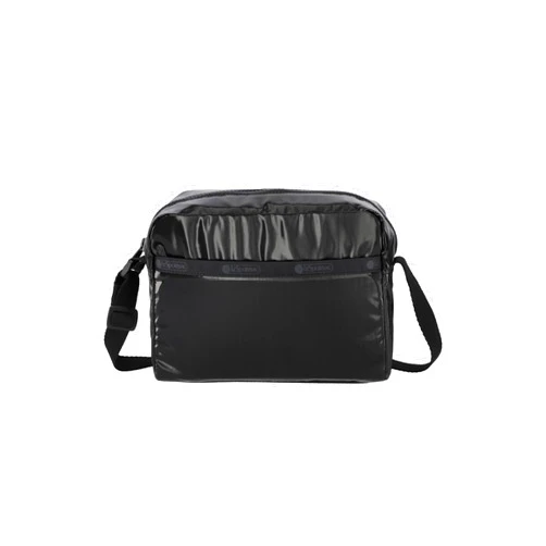 LeSportsac Daniella Crossbody Bag (Black Shine)