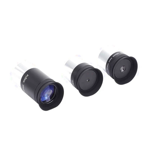 Tbest 25Mm Eye Piece Teleskop Okular Set,8eye Pieces for telesco,Telescope Other Accessories,1.25 Plossl Telescope Eyepiece Set 4 10 25mm 2X Lens Kit for Astronomy