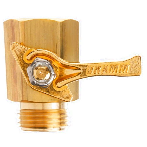 Dramm 12353 Heavy-Duty Brass Shut-Off Valve