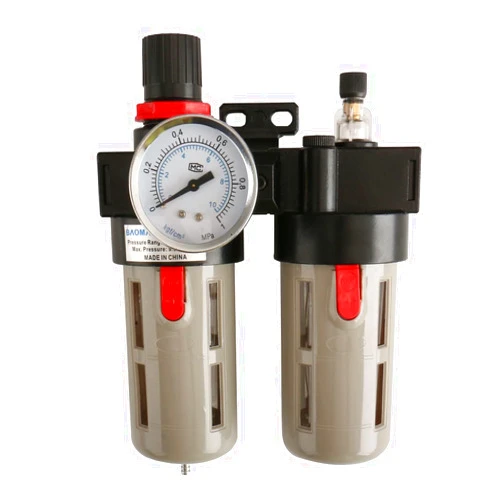 Baomain Air Source Treatment BFC-2000 PT 1/4'' Filter Regulator Lubricator Combination