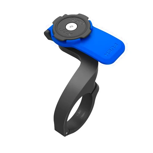 Quad Lock Out Front Handlebar Bicycle Phone Mount (V3) for iPhone, Galaxy, Pixel and Universal Adapters