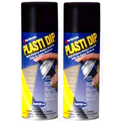 Plasti Dip Performix Plasti Dip 11203 Black Rubber Spray 2 PACK