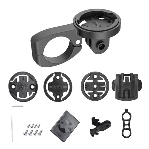 DGRYJHL Bike Computer Mount For Aero Bars - Aero Bar Bike Computer Mount For Garmin Edge, Aero Bar Computer Mount Compatible with Garmin GPS Bike Computer, Wahoo, Bryton, Cateye, GoPro Full Range & Flashlight