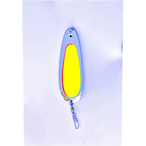 Montana Tackle Kokanee Dodger: uv Chartreuse Prism/Nickel