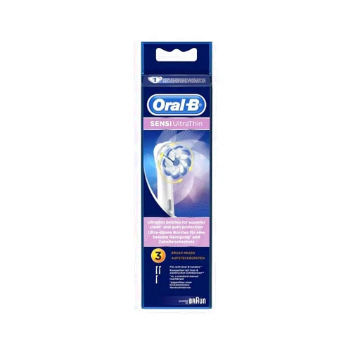 Oral-B EB60-3 Sensi Ultra Thin Toothbrush Heads 3 Pcs