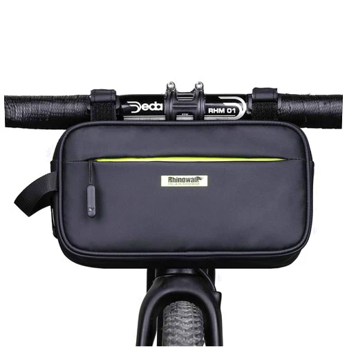 Rhinowalk Bike Handlebar Bag, Multifunctional Waterproof Mountain Bike Crossbar Front Bag Road Bike Basket Bicycle Frame Bag Waist Shoulder Bag Bicycle Bag Professional Cycling Accessories