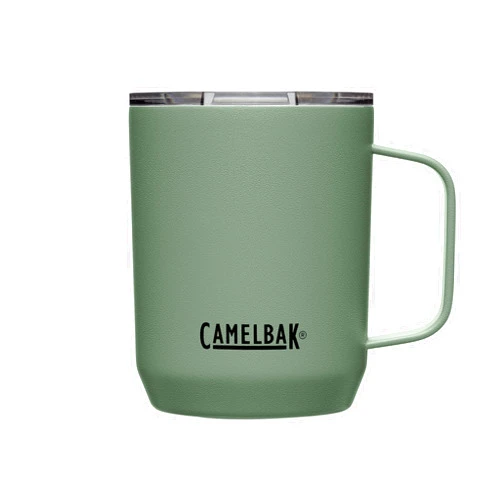 CamelBak Horizon 12oz Camp Mug - Insulated Stainless Steel - Tri-Mode Lid - Moss