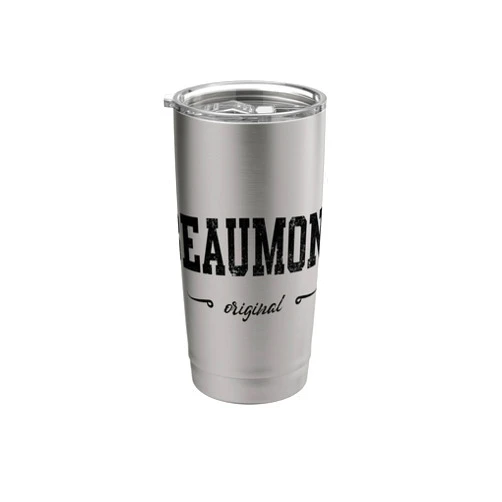 Beaumont Merch Designs Varsity Style Beaumont Design College Texas Stainless Steel Insulated Tumbler