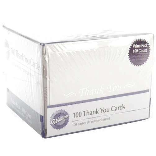 Logeso(TM) Thank You Cards 100/Pkg 1008-151