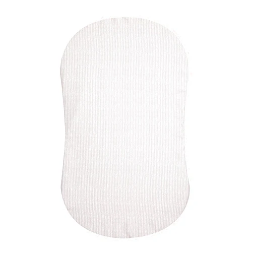 HALO BassiNest Fitted Sheet – 100% Cotton, Soft and Breathable Bassinet Sheet for Babies, 30” x 16” Pre-Shrunk Sheet Herringbone