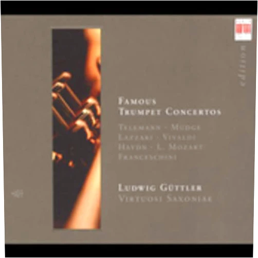 Friedrich Kircheis (Artist), Georg Philipp Telemann (Composer), Franz Joseph Haydn (Composer), Leopold Mozart (Composer), Antonio Vivaldi (Composer), Petronio Franceschini (Composer), Ludwig Güttler (Conductor, Performer), Ludwig G ttler (Performer), Mathias Schmutzler (Performer), Joachim Bischof (Performer), Roland Straumer (Performer), Friedemann Jahnig (Performer), Michael Eckoldt (Performer) & 10 more Format: Audio CD Famous Trumpet Concertos