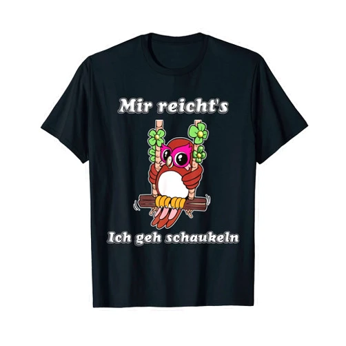 Mehr Motive von Lustige Sprüchen für Jung & Alt Mir reichts ich geh schaukel - for Children Owl Women T-Shirt