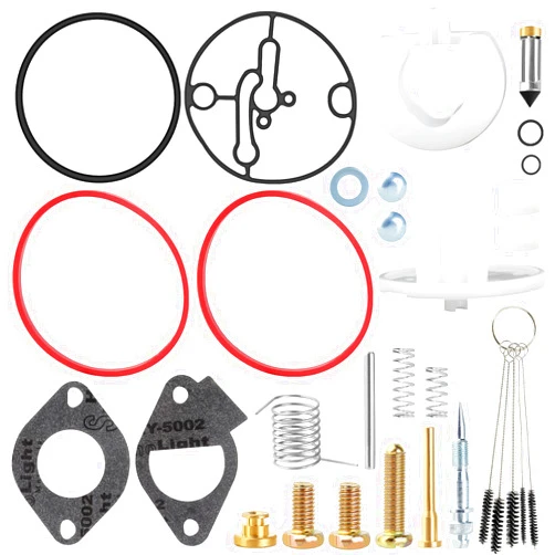 QAZAKY 796184 Carburetor Rebuild Kit Compatible with Master Overhaul Nikki Carb 698787 699900 699521 792369 790032 Craftsman 11HP-19HP 210807 212702 212802 212907 215705 215802 215907 216802 218802