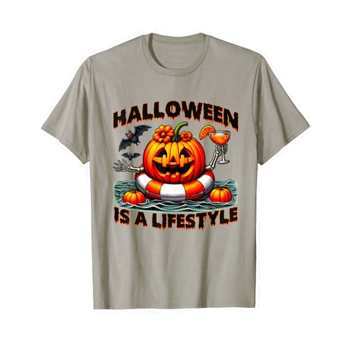 Funny Halloween Costume Matching Halloween Is A Lifestyle Spooky Halloween For Men Women T-Shirt