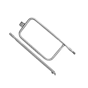 Outspark BBQ Parts Burner Gas Barbeque Accessories for Weber Q300 Q320 Series Q3000 Q3200, Stainless Steel
