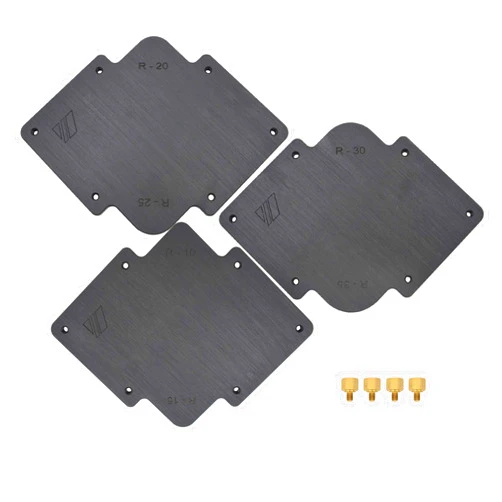 Evwoge R10 R15 and R20 R25 and R30 R35 Woodworking Tools Corner Quick-Jig Template for Router/Trimmer