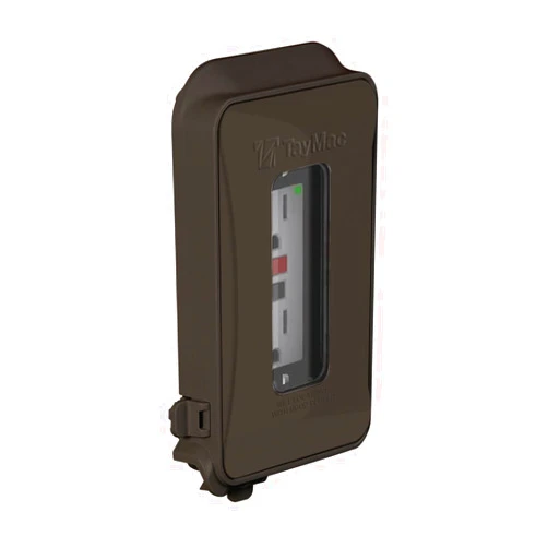 TayMac ML450Z Single-Gang Mount 16-in-1 Flat Nonmetallic Weatherproof Vertical/Horizontal, 1-Pack, Bronze