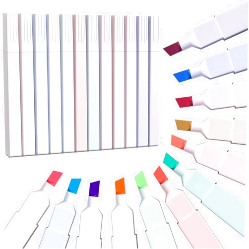AUYAARS Aesthetic Highlighters, 12PCS Pastel Highlighters Assorted Colors, Chisel Tip, Premium Bible Highlighters No Bleed, Cute Highlighters, School Supplies