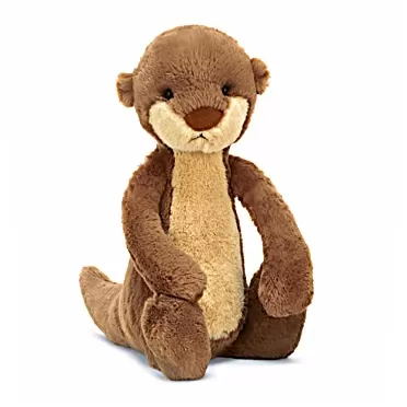 Jellycat Bashful Otter Stuffed Animal, Medium 12 inches