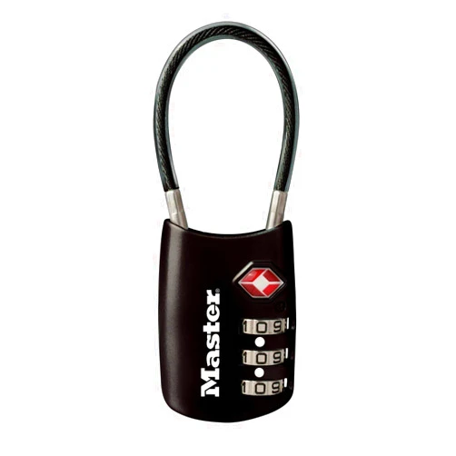 Master Lock TSA Set Your Own Combination Luggage Lock, TSA Approved Lock with Code for Luggage, Bags, Suitcase, and Backpacks, (Color May Vary), ‎4688D