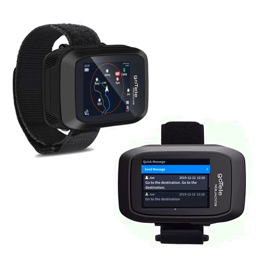 GoTele 2 Packs GPS Handheld for Hiking Real Time Group Outdoor Exploring Tracking Communication Device Gotele Xquad 03 Off Grid Tracker No Network Required